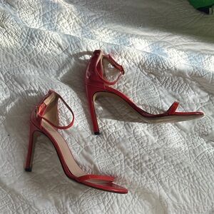 Stuart Weitzman Nudistsong Red Patent - 7